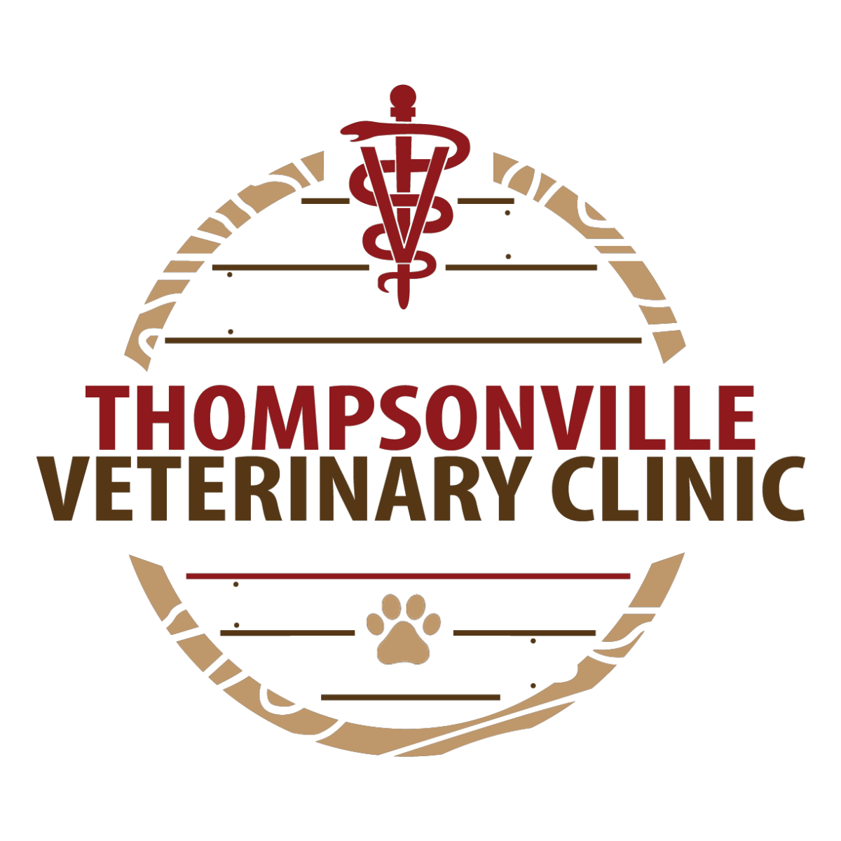 Thompsonville Veterinary Clinic logo